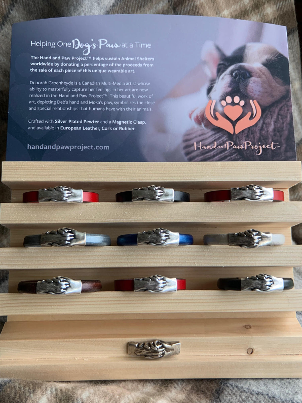 Dog's Paw Bracelet Starter Package Small — Hand and Paw Project™